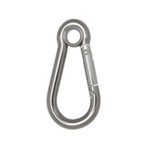 トラスコ中山 国産ステンレスカラビナハーケン A型 8×80mm FC152EX-8191390-イメージ1