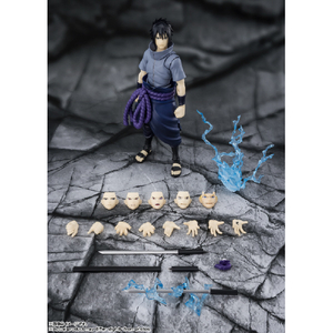 バンダイスピリッツ S．H．Figuarts うちはサスケ -闇を焼き切る孤高の忍- SHFｳﾁﾊｻｽｹｺｺｳﾉｼﾉﾋﾞ-イメージ9