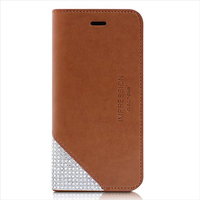 dreamplus iPhone 6 Plus用Slip On Diary キャメルブラウン DP4791I6P