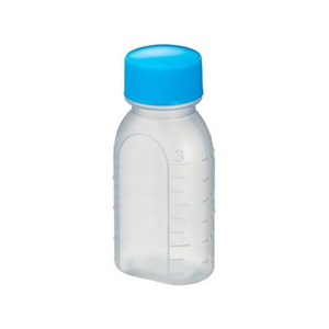 エムアイケミカル 投薬瓶PPB(滅菌済)少数包装 プラスチック薬瓶 08-2850-2602 キャップ:青 30CC(20ポンイリ) FCG629T-08-2850-2602-イメージ1
