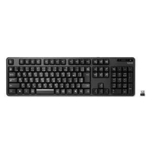 エレコム 無線フルキーボード ブラック TK-FDM106TXBK-イメージ2