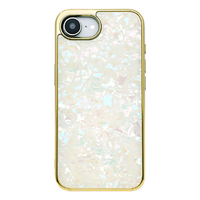 ユニケース iPhone 16e用Glass Shell Case ゴールド UNI-CSIP25S-0GSGD