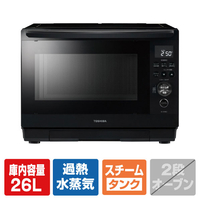 東芝 過熱水蒸気オーブンレンジ オリジナル 石窯ドーム ブラック ER-D90BE5(K)