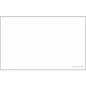 コレクト 情報カード(名刺サイズ)無地 100枚 F894334-C-211-イメージ2