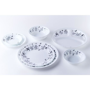 パール金属 コレール ムーンライトフォレスト ランチ皿 小 箱売 5枚セット FC734RH-CP-8675-イメージ2