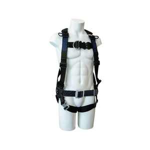 サンコー タイタン/3D Harness フロントD環付 LL 作業ベルト付 LLブラックワンタッチ45 FC046EZ-1952091-イメージ1