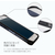 Dparks iPhone XS/X用ケース spirit case フラワードリーム ブルー DS14791I58-イメージ9
