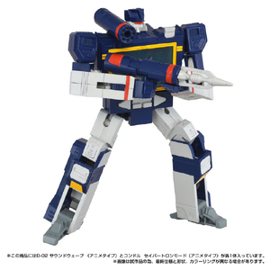 タカラトミー ミッシングリンク D-02 サウンドウェーブ(アニメタイプ) トランスフォーマー ﾐﾂｼﾝｸﾞﾘﾝｸD02ｻｳﾝﾄﾞｳｴ-ﾌﾞｱﾆﾒ-イメージ10