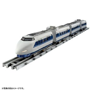 タカラトミー プラレール リアルクラス 100系新幹線復活国鉄色 (ライト付仕様) PLAﾘｱﾙｸﾗｽ100ｹｲｼﾝｶﾝｾﾝｺｸﾃﾂ-イメージ1