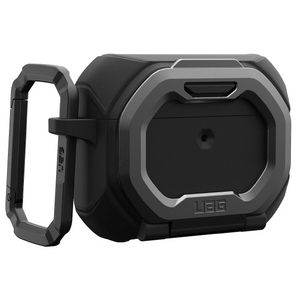 UAG AIRPODS PRO(第3世代)用ケース MONARCH ブラック/シルバー UAG-APPRO3-P-BK/SV-イメージ1