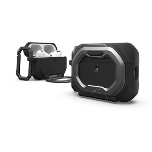UAG AIRPODS PRO(第3世代)用ケース MONARCH ブラック/シルバー UAG-APPRO3-P-BK/SV-イメージ9