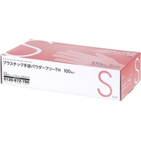 伊藤忠リーテイルリンク プラスチック手袋 パウダーフリー S100枚 FC966PW-VC-270