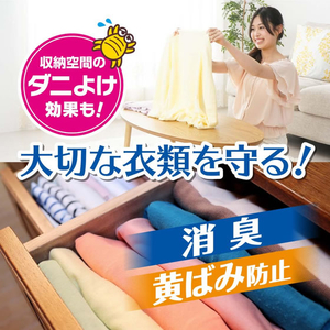 白元アース ドライ&ドライUP 引き出し・衣装ケース用 白檀の香り 12シート FCG390W-イメージ3