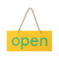 光 オープン・クローズプレート FJ221-2 黄 FC035LP-5386310