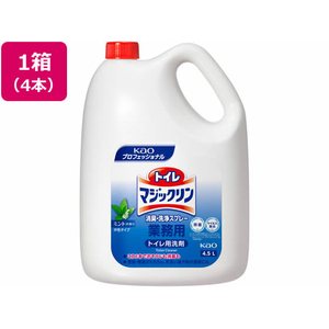 KAO トイレマジックリン消臭・洗浄スプレー業務用4.5L×4本 FC709NW-イメージ1