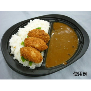 中央化学 惣菜容器 CT 街デリ ランチ DS24 BK 身 50枚 FCG784W-00376051-イメージ2