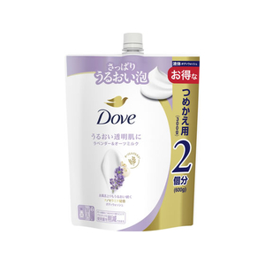 ユニリーバ ダヴ ボディウォッシュ ラベンダー&オーツミルク 詰替 600g FCK546B-イメージ1