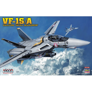 プラモデル完成機　1/48　VF-1S/A(バルキリースカル小隊) VF-1S/A バルキリー `スカル小隊` (プラモデル) - ホビーサーチ