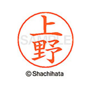 シヤチハタ ネームペン用ネーム シルバー 既製 上野 FC46136-X-GPS-0365-イメージ1