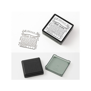 デザインフィル スタンプ 浸透印 ハビットトラッカー柄 FCA7083-35392006-イメージ3
