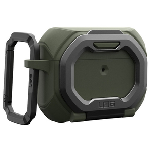 UAG AIRPODS PRO(第3世代)用ケース MONARCH オリーブ/シルバー UAG-APPRO3-P-OL/SV-イメージ1