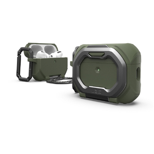 UAG AIRPODS PRO(第3世代)用ケース MONARCH オリーブ/シルバー UAG-APPRO3-P-OL/SV-イメージ9