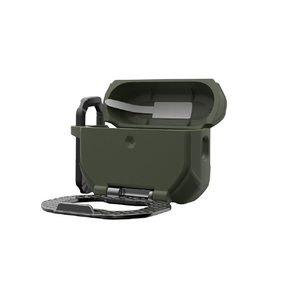 UAG AIRPODS PRO(第3世代)用ケース MONARCH オリーブ/シルバー UAG-APPRO3-P-OL/SV-イメージ6