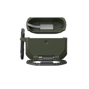 UAG AIRPODS PRO(第3世代)用ケース MONARCH オリーブ/シルバー UAG-APPRO3-P-OL/SV-イメージ7