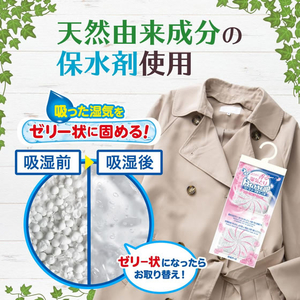 白元アース ドライ&ドライUP クローゼット・洋服ダンス用 白檀の香り 4シート FCG391W-イメージ4