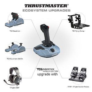 Thrustmaster フライトジョイスティック TCA SIDESTICK AIRBUS EDITION 2960844-イメージ6