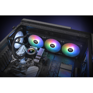 Thermaltake 水冷一体型CPUクーラー TH420 ARGB Sync V2 ブラック CLW376PL14SWA-イメージ9