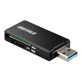 BUFFALO USB3．0 SD/microSD専用カードリーダー ブラック BSCR27U3BK