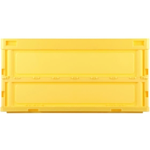 岐阜プラスチック工業 折りたたみコンテナー CB-S76NR 黄 FC224HL-8362402-イメージ3