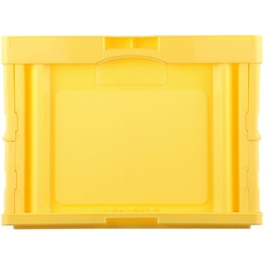 岐阜プラスチック工業 折りたたみコンテナー CB-S76NR 黄 FC224HL-8362402-イメージ4