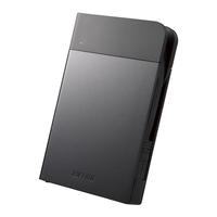 BUFFALO ポータブルハードディスク(1TB) ブラック HD-PZF1.0U3-BKA