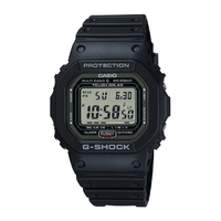 カシオ ソーラー電波腕時計 G-SHOCK ブラック GW-5000U-1JF