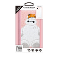 PGA iPhone 16e用クリアフリップケース ベイマックス PG-D25KCF06BAY