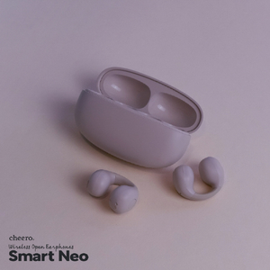 cheero フルワイヤレスイヤホン Wireless Open Earphones Smart NEO パープル CHE-646-PU-イメージ8