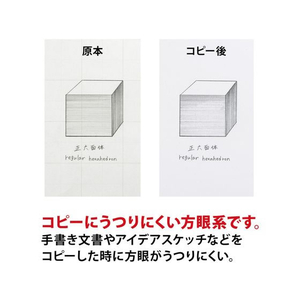 オキナ プロジェクトロール 50mm方眼 白 F033756-PR5WH-イメージ5