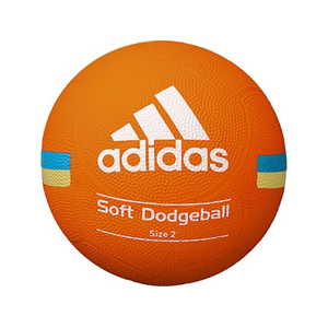 ａｄｉｄａｓ ソフトドッジボール 2号 FCE478S-AD212OR-イメージ1