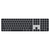 Apple Appleシリコン搭載Macモデル用Touch ID搭載Magic Keyboard(テンキー付き)- 英語(US) ブラック MXK83LL/A-イメージ1
