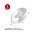 タカ印 アクリル楕円 ディスプレイ台 小 t30 FC504SH-32-9511-イメージ2