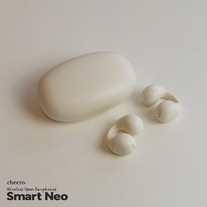 cheero フルワイヤレスイヤホン Wireless Open Earphones Smart NEO ホワイト CHE-646-WH-イメージ8
