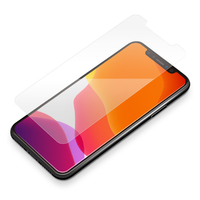 PGA iPhone 11 Pro/XS/X用治具付 液晶保護フィルム 衝撃吸収/光沢 PG19ASF01