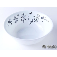 パール金属 コレール ムーンライトフォレスト 中ボウル 箱売 5枚セット FC736RH-CP-8677