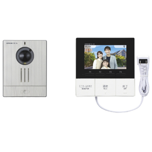 アイホン 4.3型モニター ワイヤレステレビドアホンセット スノーホワイト KR-77 アイホン 4.3型モニター ワイヤレステレビドアホンセット スノーホワイト KR-77