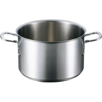 江部松商事 EBM/ビストロ 三層クラッド 半寸胴鍋 39cm 蓋無 FC286LL-4143500