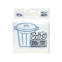 日本サニパック ゴミ袋フォルタ 半透明 100枚入 70L F-7H FC546LY-8542610