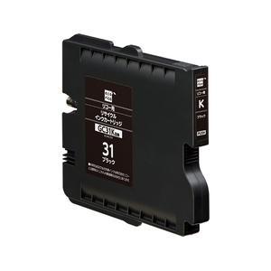 エコリカ リコー用リサイクルインクカートリッジGC31K F922028-ECI-RC31B-イメージ1