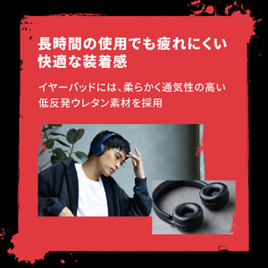 AVIOT ブルートゥースヘッドホン ライトベージュ WA-G1-BE-イメージ10